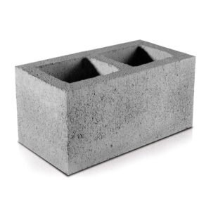 Bloque Vibrado y Estructural No. 8 (19x20x39 cm)