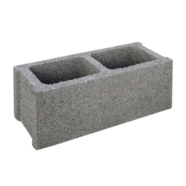 Bloque Vibrado y Estructural No. 5 (12x19x39 cm)